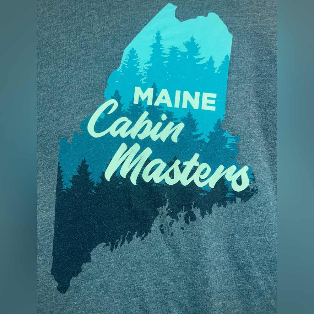 Women’s Maine Graphic T-Shirt - Blue - Picture 2 of 3